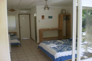 Familienzimmer der Pension De La Plage, Tahiti, Französisch Polynesien