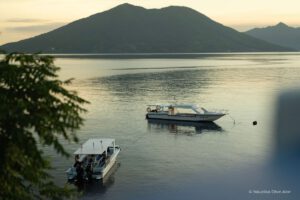 Tauchboote des Nautika Dive Alor, Alor, Indonesien