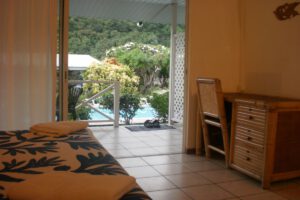 Familienzimmer der Pension De La Plage, Tahiti, Französisch Polynesien