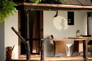 Bungalow der Havaiki Lodge, Fakarava, Französisch Polynesien