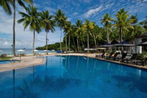 Der Pool des Palau Pacific Resort, Palau, Mikronesien