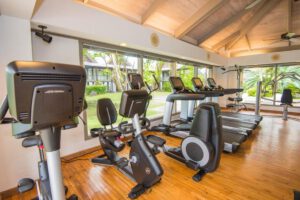 Fitness im Palau Pacific Resort, Palau, Mikronesien