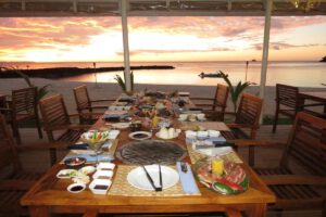Restaurant, Palau Pacific Resort, Palau, Mikronesien