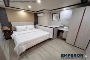 Unterdeckkabine mit Doppelbett, Emperor Explorer 2, Emperor Fleed, Malediven
