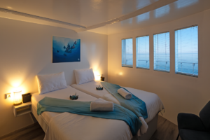 Standardkabine Oberdeck der M/V Amba, Malediven