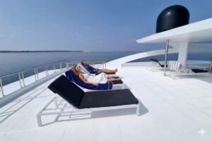Sonnendeck, Emperor Explorer 2, Emperor Fleed, Malediven