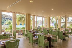 Das Waves Restaurant im Palau Royal Resort, Palau, Mikronesien