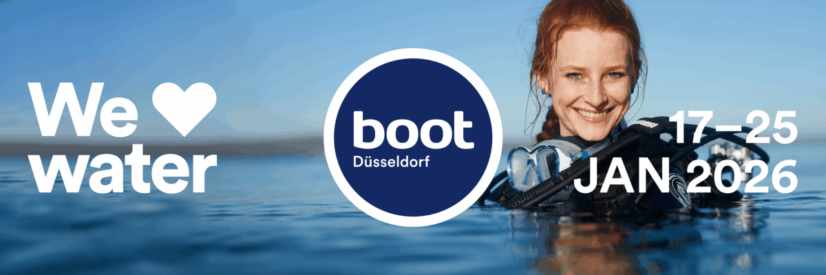 Besuche uns auf der boot 2026 – Halle 12 Stand J 36 – Wir freuen uns auf Dich!
Meet us on boot 2026 – Hall 12 at J 36 - Come visit us, we'd love to see you!